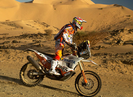 Mani Gyenes, lider la Malle Moto – Original după prima etapă din Dakar 2020