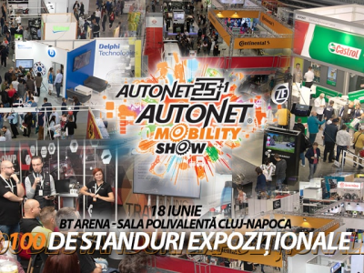 Cea mai importantă expoziție de tehnică auto! 100 de expozanți la Autonet Mobility Show