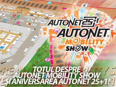 Vă invităm la evenimentul aftermarket al anului: Autonet Mobility Show și Autonet 25+1!